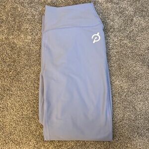 Peloton light purple cadent high waisted leggings full length size large